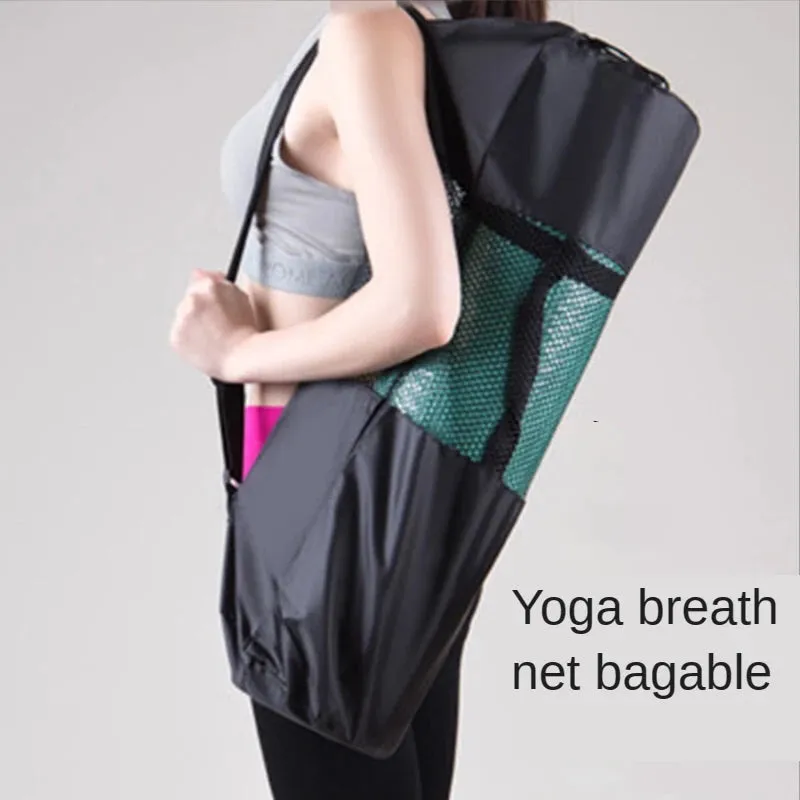 Portable Oxford Cloth Yoga Mat Bag, Adjustable & Foldable