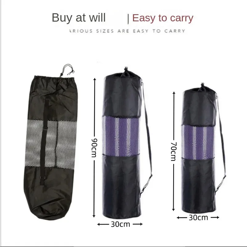 Portable Oxford Cloth Yoga Mat Bag, Adjustable & Foldable