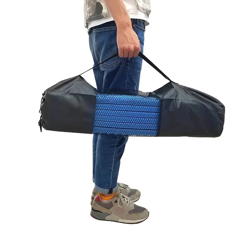 Portable Oxford Cloth Yoga Mat Bag, Adjustable & Foldable