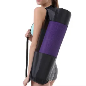 Portable Oxford Cloth Yoga Mat Bag, Adjustable & Foldable