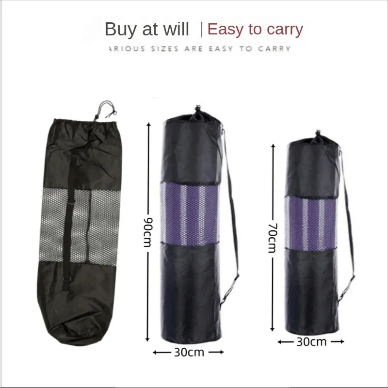 Portable Oxford Cloth Yoga Mat Bag, Adjustable & Foldable