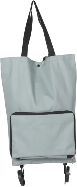 Portable Shopping Tug Bag Grocery Cart on Wheels Foldable Zipper Storage Bags Grocery Tey Bag