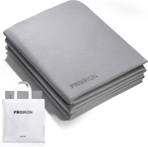 PROIRON Foldable 72“x24"x0.24”(6mm) TPE Yoga Mat,NOT PVC!!!-Folding Yoga Mat Thick for Home Workout & Travel, Eco-Friendly TPE Non Slip Yoga Mats with Storage Bag,Portable Yoga Mat for Home Gym, Pilates, Fitness,Stretching