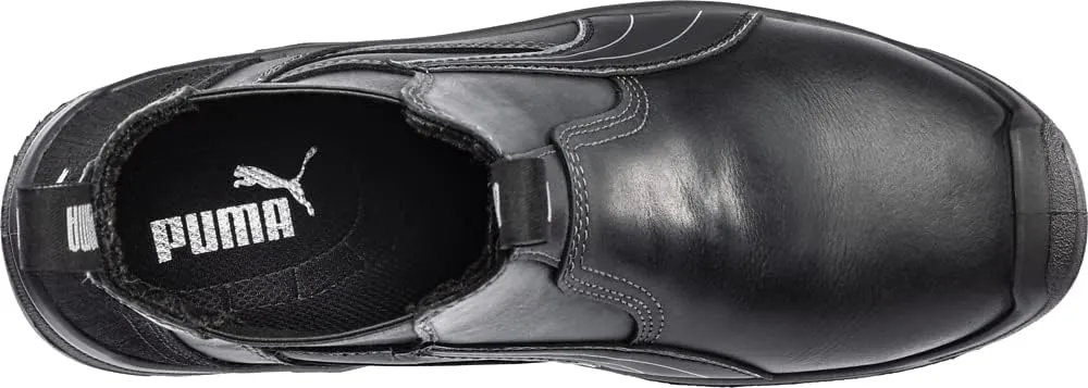 PUMA Men's Tanami Double Gore Black Soft Toe Mid Industrial Shoe
