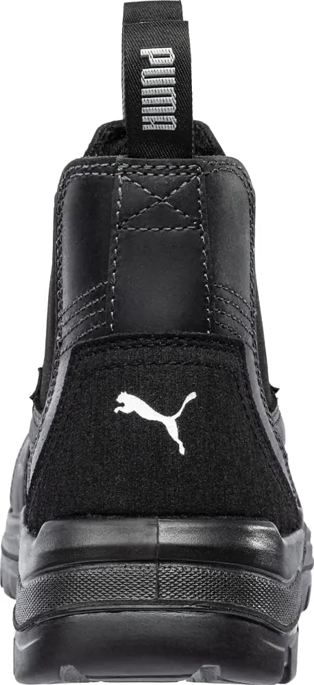 PUMA Men's Tanami Double Gore Black Soft Toe Mid Industrial Shoe