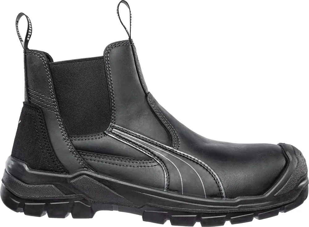PUMA Men's Tanami Double Gore Black Soft Toe Mid Industrial Shoe