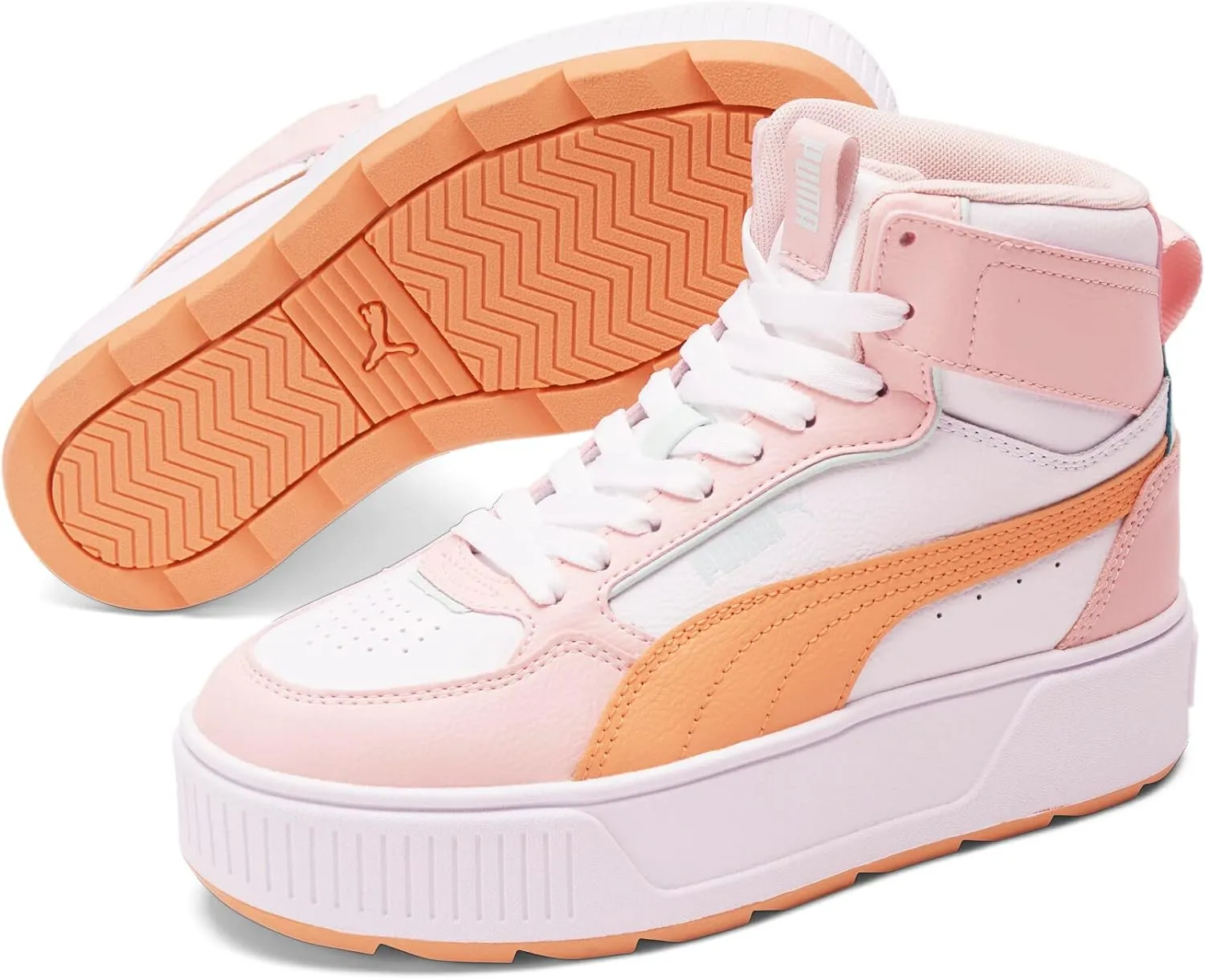 PUMA Unisex-Child Karmen Rebelle Mid Sneaker