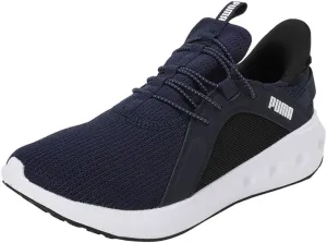 PUMA Unisex Softride Carson Sliptech Road Running Shoe, Puma Navy PUMA Black PUMA White, 8