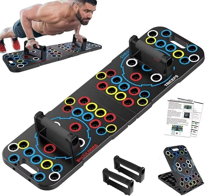 Pushups training plate multifunctional attached pushup bracket fitness
