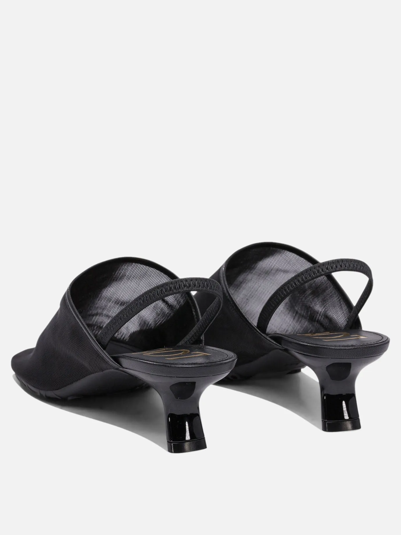 "Petal" 45mm mules