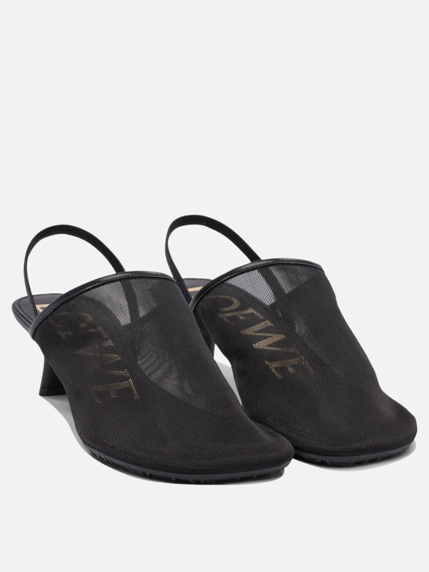 "Petal" 45mm mules
