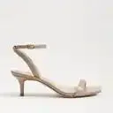 Rayelle Kitten Heel - Soft Beige
