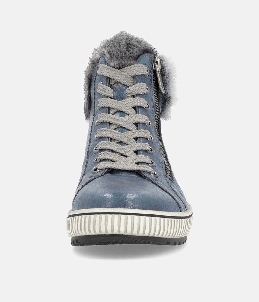 Remonte Practical Warm Blue Winter Boots