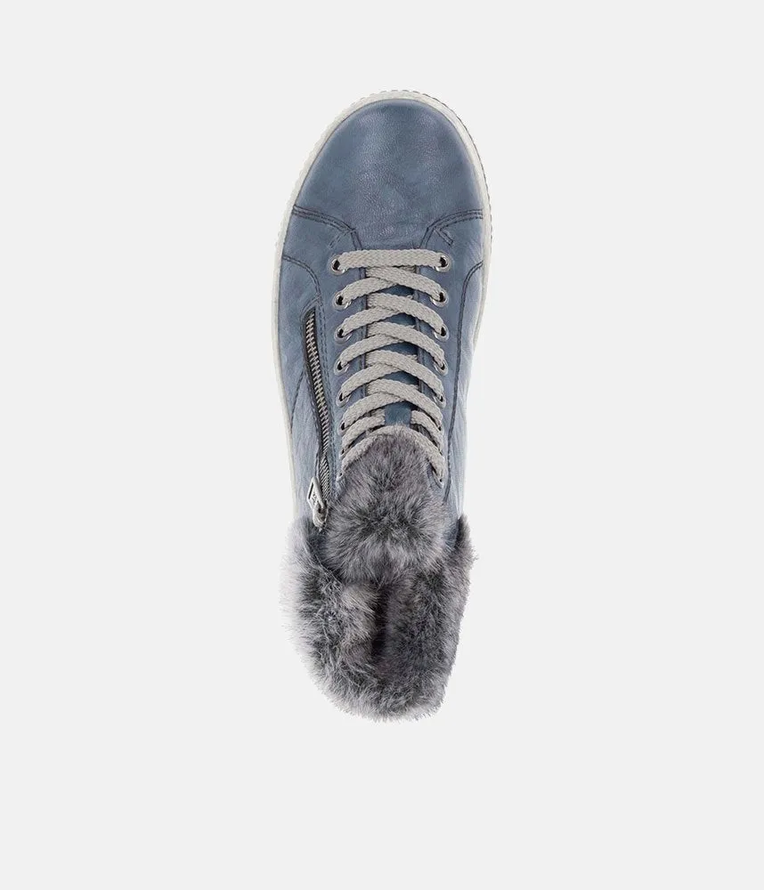 Remonte Practical Warm Blue Winter Boots
