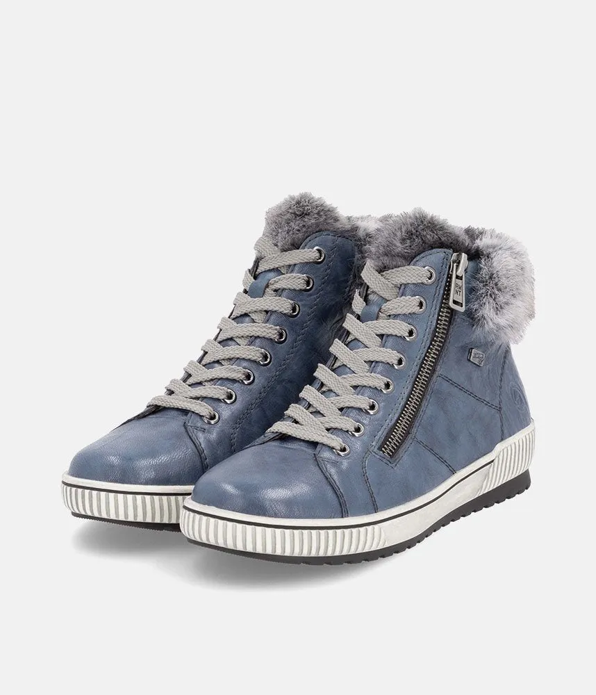 Remonte Practical Warm Blue Winter Boots