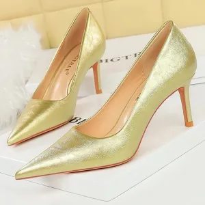 Retro Elegant Banquet High Heels Women's Shoes Stilettos Heels