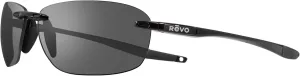 Revo Sunglasses Descend Fold: Polarized Lens with Rimless Foldable Frame