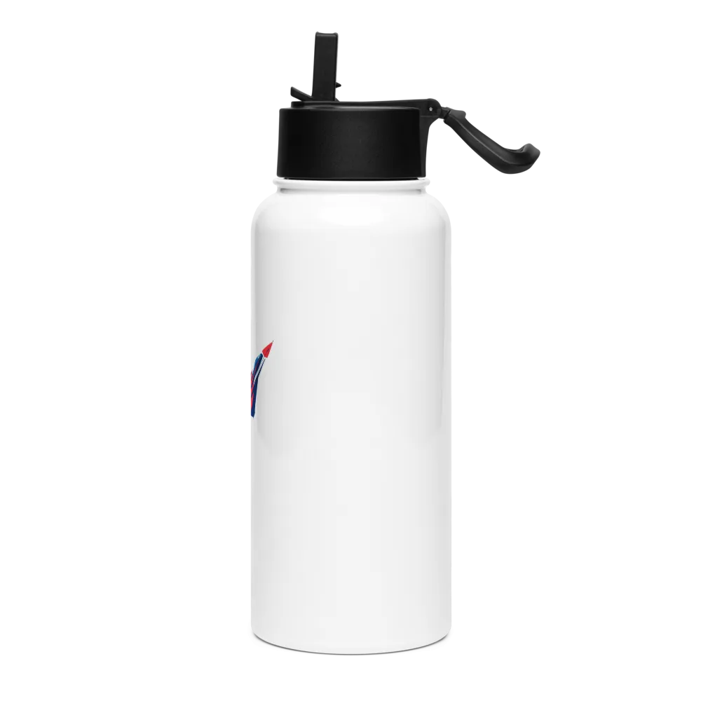 Rocket Launch Stainless Steel Water Bottle