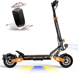 Ruitoo® Electric Scooter, 1000W/1600W/5600W Motor, Off Road Electric Scrooter Adults, 27/32/34/47Mph Top Speed, 28/35/44/50/53 Miles Max Range,Foldable E-Scooter
