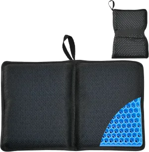 SABADO Portable Small Stadium Seats Cushions,Bleacher Gel Seat Pad,Foldable Travel Seat Cushion for Sport Game Open-air Concert Camping Hiking Hard Surfaces Reduce Discomfort
