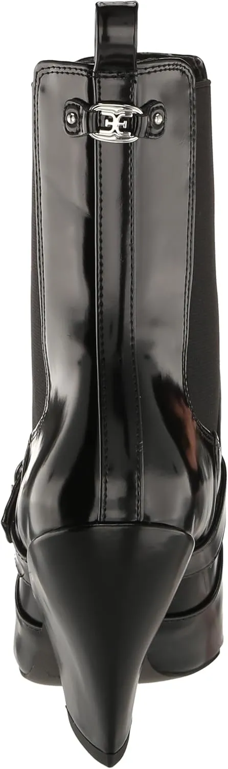 Sam Edelman Women's Suzette Buckle Western Bootie