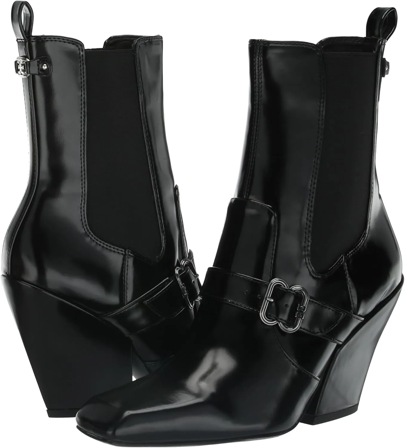 Sam Edelman Women's Suzette Buckle Western Bootie