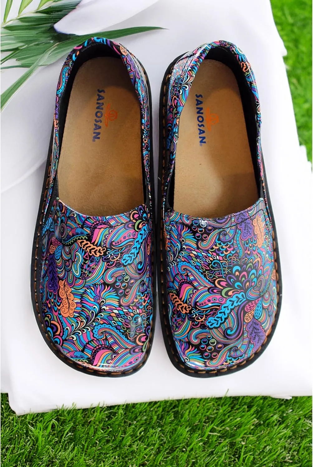 Sanosan Maria Comfort Slip-On Clogs