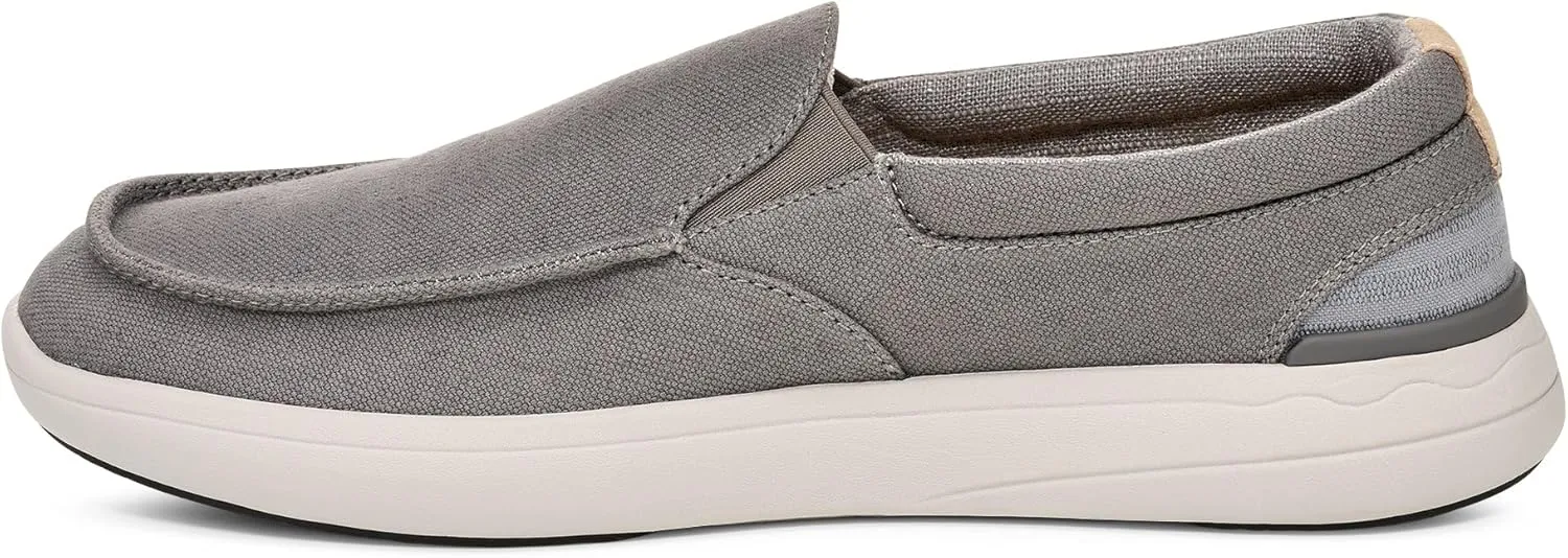 Sanuk Mens Mason Loafers | Mens Shoes | Slip On Shoes for Men | Men's Slip-on Loafers | Removable Comfort Footbed