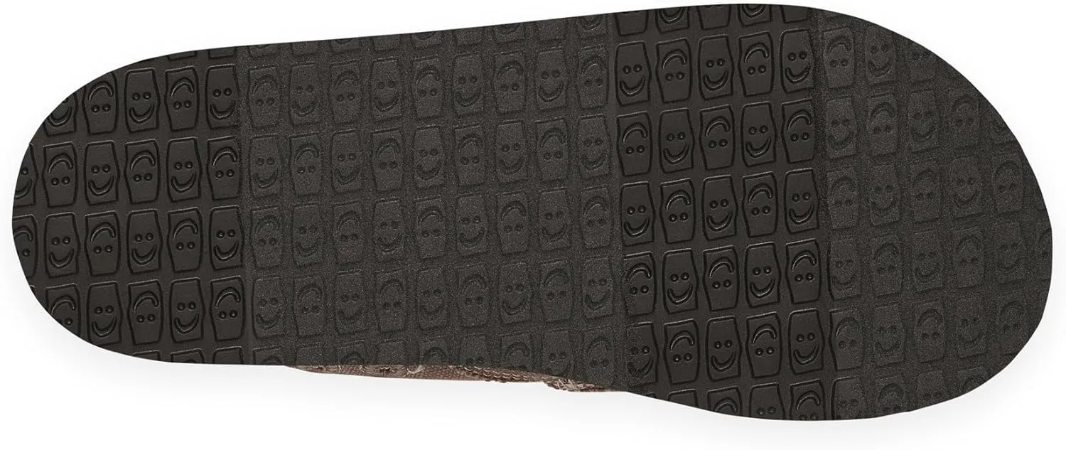 Sanuk Mens Sidewalk Surfer | Mens Shoes | Slip On Shoes for Men | Men's Slip-on Loafers | Memory Foam Footbed