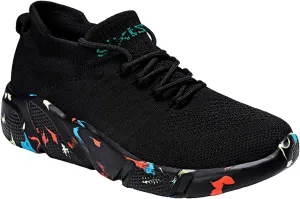 Semshedy Orthopedic Walking Platform Sneakers, Breathable Soft Shoes Mesh Casual Slip On Lightweight Arch Support Shoes