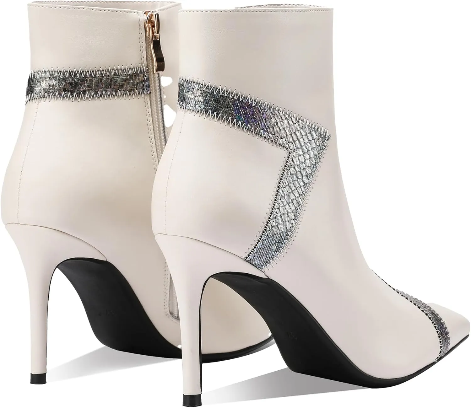 Sexy Dress Stiletto Booties for Women Pointed Toe Ankle Boots