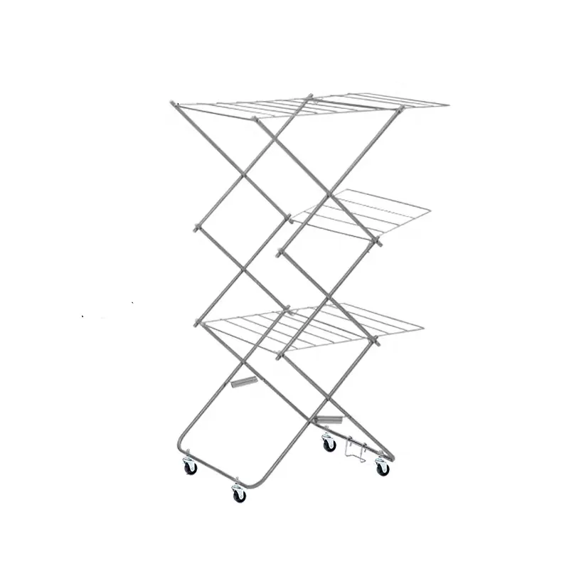 Shimoyama 304 Stainless Steel Foldable W-Shaped Drying Rack
