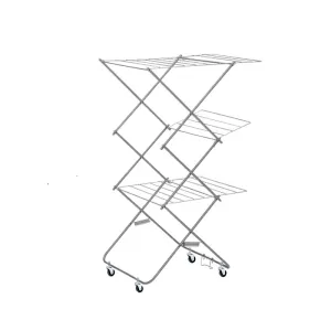 Shimoyama 304 Stainless Steel Foldable W-Shaped Drying Rack