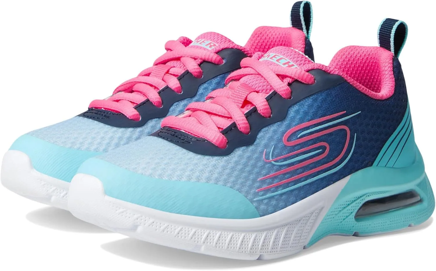 Skechers Girl's Microspec Max Plus-Echo Speed Sneaker