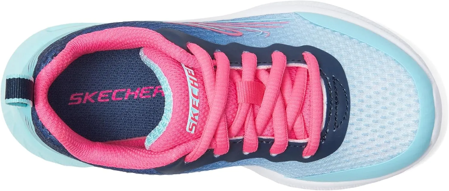 Skechers Girl's Microspec Max Plus-Echo Speed Sneaker