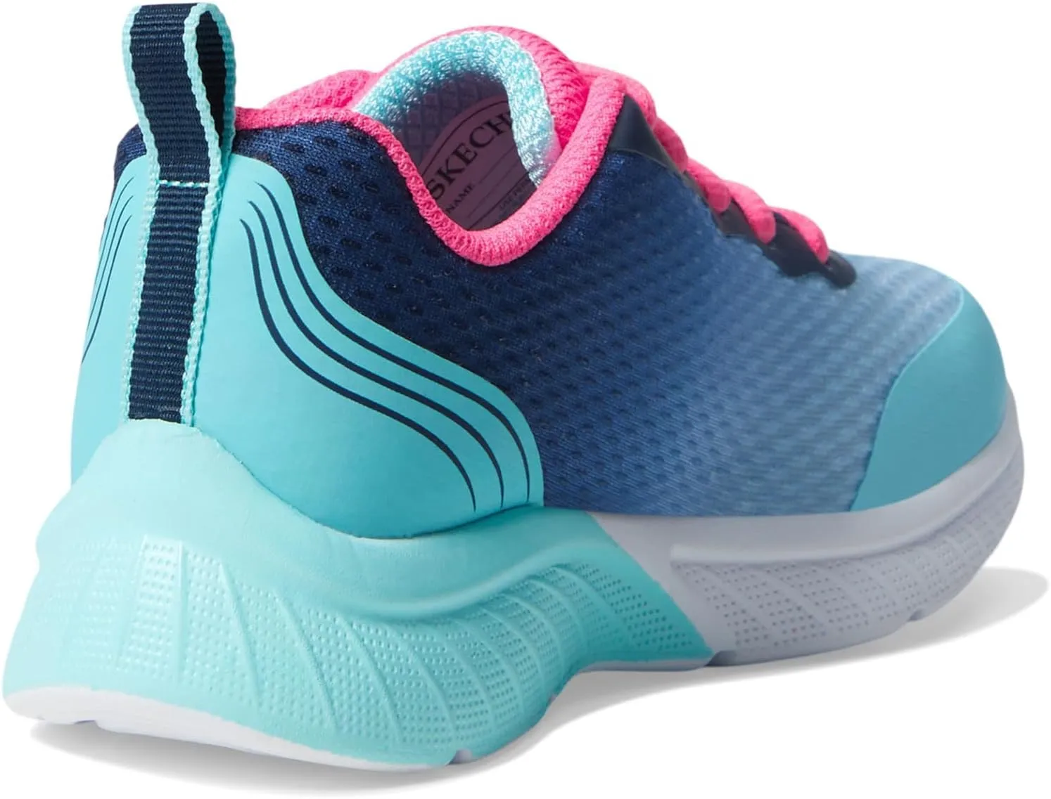 Skechers Girl's Microspec Max Plus-Echo Speed Sneaker
