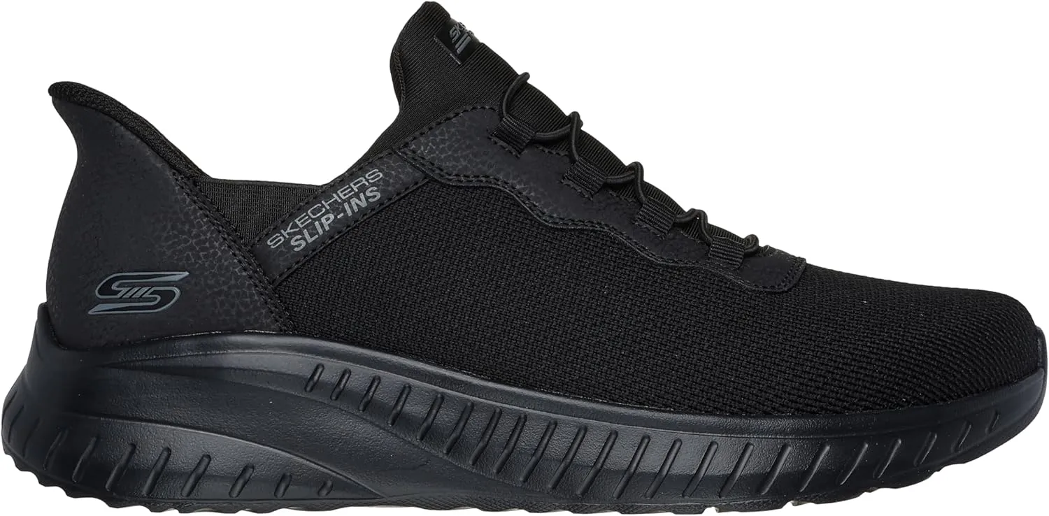 Skechers Men's Hands Free Slip-ins Bobs Squad Chaos-Daily Hype Sneaker