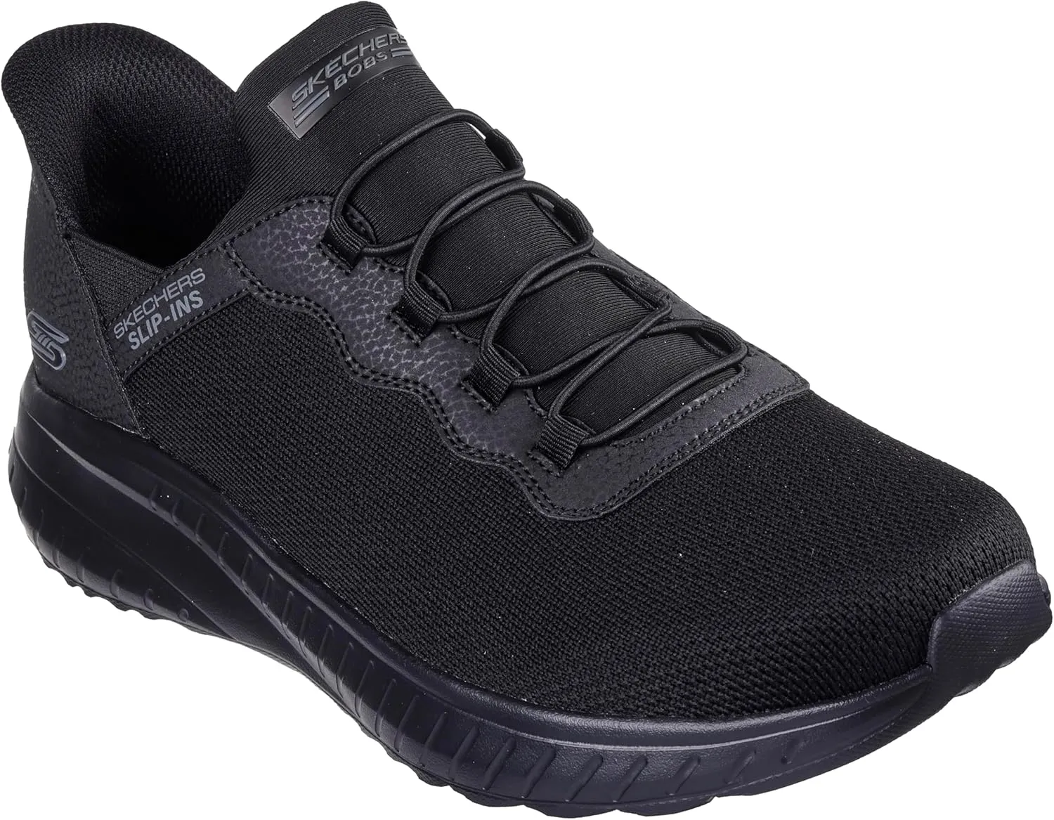 Skechers Men's Hands Free Slip-ins Bobs Squad Chaos-Daily Hype Sneaker