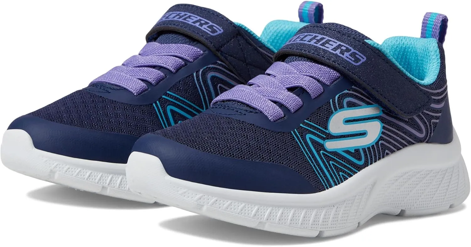 Skechers Unisex-child Microspec Plus - Swirl Sweet Sneaker