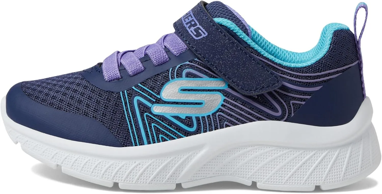 Skechers Unisex-child Microspec Plus - Swirl Sweet Sneaker