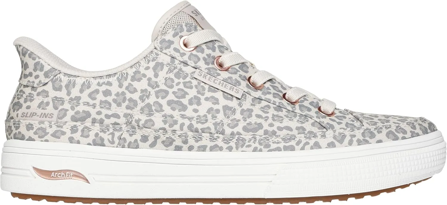 Skechers Women's Arch Fit Arcade-Wild Nite Hands Free Slip-ins Sneaker