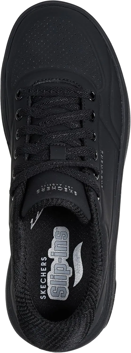 Skechers Women's Arch Fit Horizon Court-Solid Choice Hands Free Slip-ins Sneaker