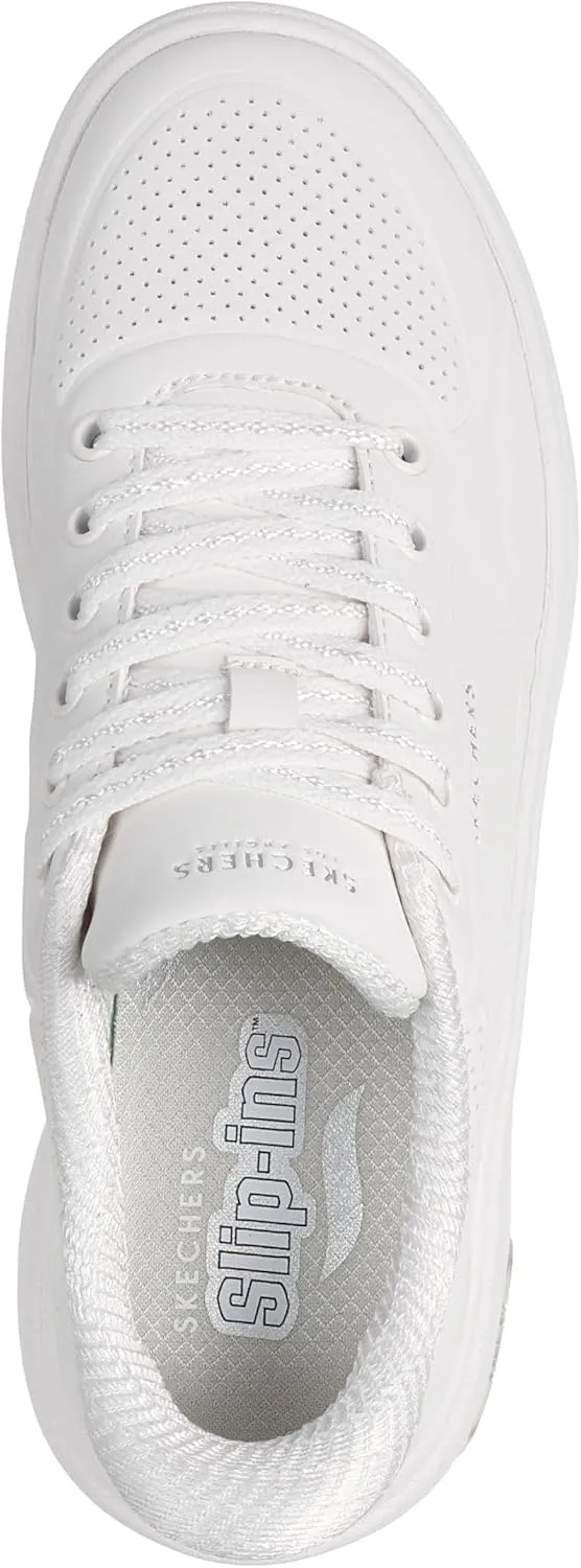 Skechers Women's Arch Fit Horizon Court-Solid Choice Hands Free Slip-ins Sneaker