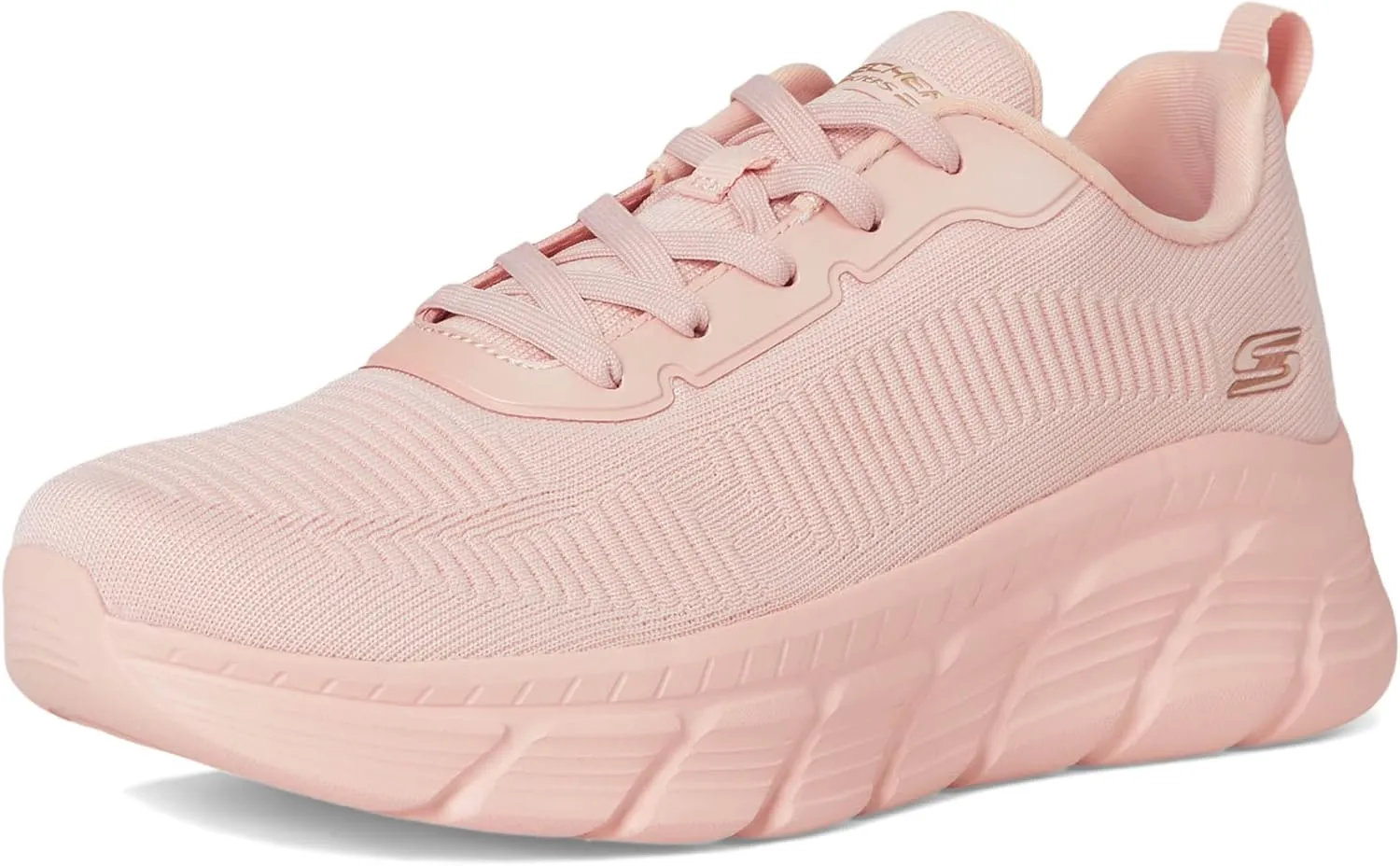 SKECHERS Women's Bobs Sport B Flex Flying Hi Sneaker