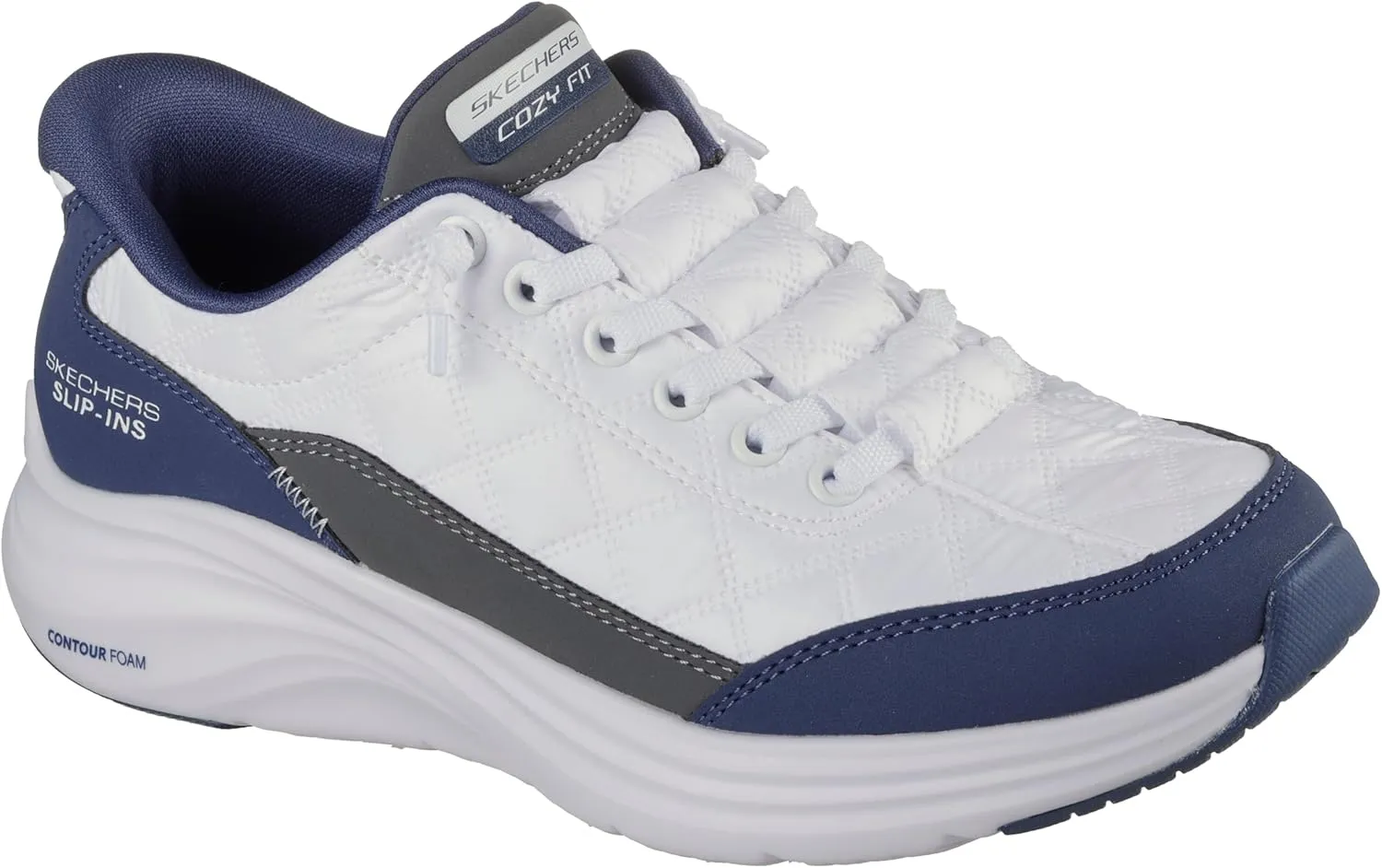 Skechers Women's Contour Foam Cozy Fit Hands Free Slip-ins Sneaker