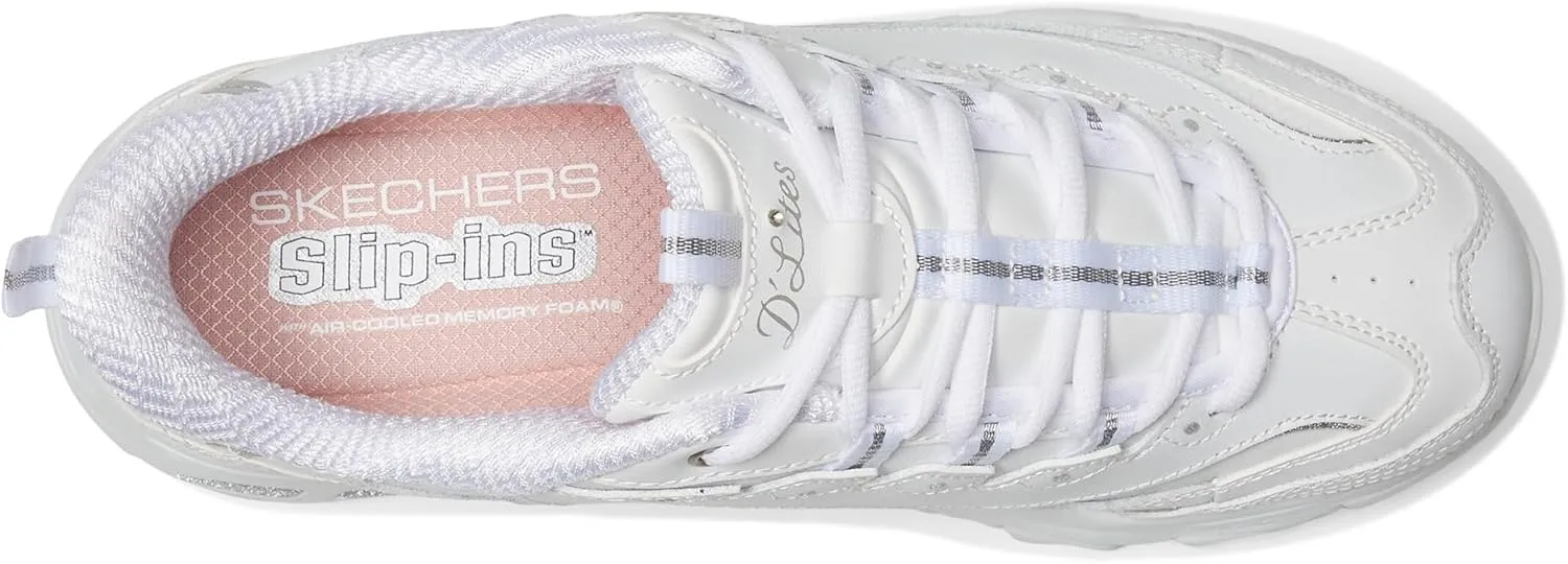 Skechers Women's D'Lites Winning Choice Hands Free Slip Ins Sneaker