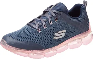 Skechers Women's Skech-air Endeavour Sneaker,Slate/Pink, 9 M US