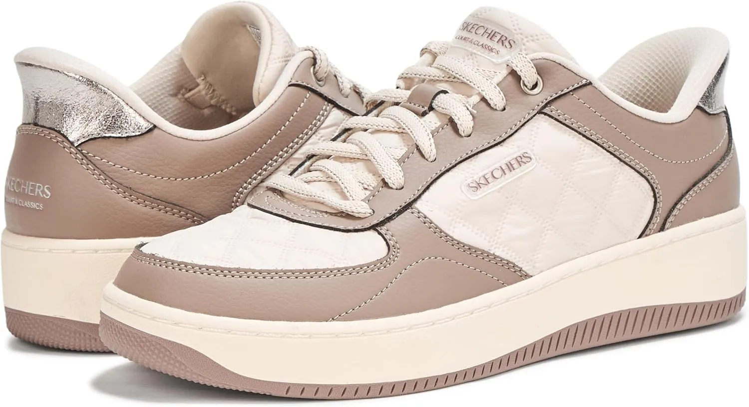 Skechers Women's Sport Court 2.0-Daily Journey Hands Free Slip-ins Sneaker