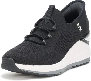 SKECHERS Women's The Triple Wedge-Dallis Sneaker