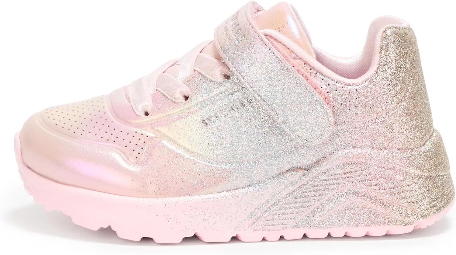 Skechers Women's Uno Lite-Metallic Sparkle Sneaker
